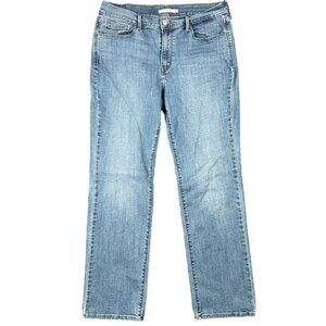 Levis 505 Womens Jeans 14 Work Office Capsule Everyday Casual Minimal Stretchy